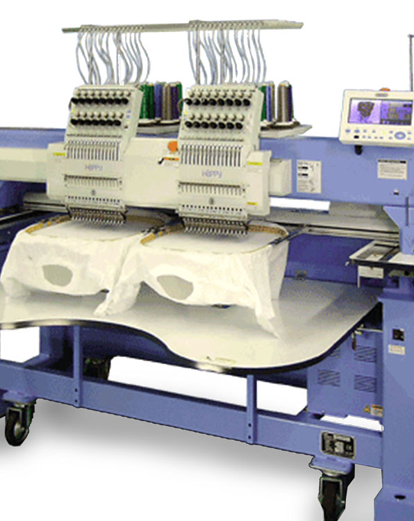 Happy Multi-needle Embroidery Machines – TEXMAC Happy is the World's ...