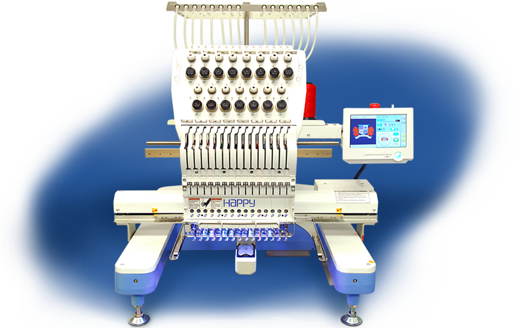 HCD2 1-Head Embroidery Machine - Happy Multi-needle ...