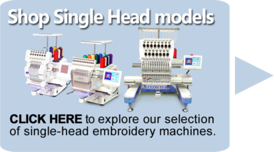 Happy single head embroidery machines