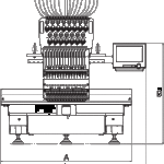 hcd2 line drawing front view