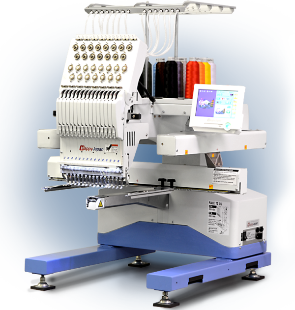 HCUSeries 1Head Embroidery Machine Happy Multineedle Embroidery